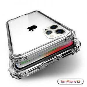 For iPhone 13 12 Pro Max 11 XS XR X 6 7 8 Plus Shockproof Clear Soft Case Cover