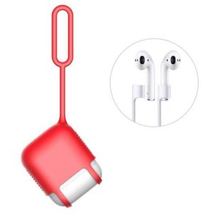 Bakeey Portable Anti-lost Dustproof Case With Strap For Apple AirPods