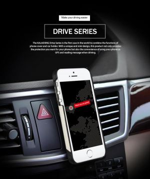 Goshop מחזיקי טלפון Original KLD Drive Series Protection Phone Cover Car Holder GPS Phone Case For iPhone 5S 5