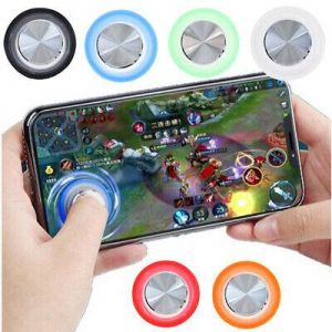 Portable Game Joystick Rocker Electroplate Sucker Button For Phone Suctio.j6